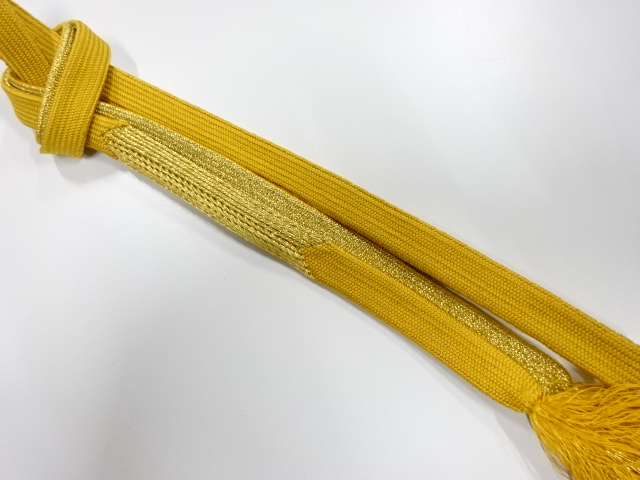 JAPANESE KIMONO / KORAI HAND-TIED OBIJIME